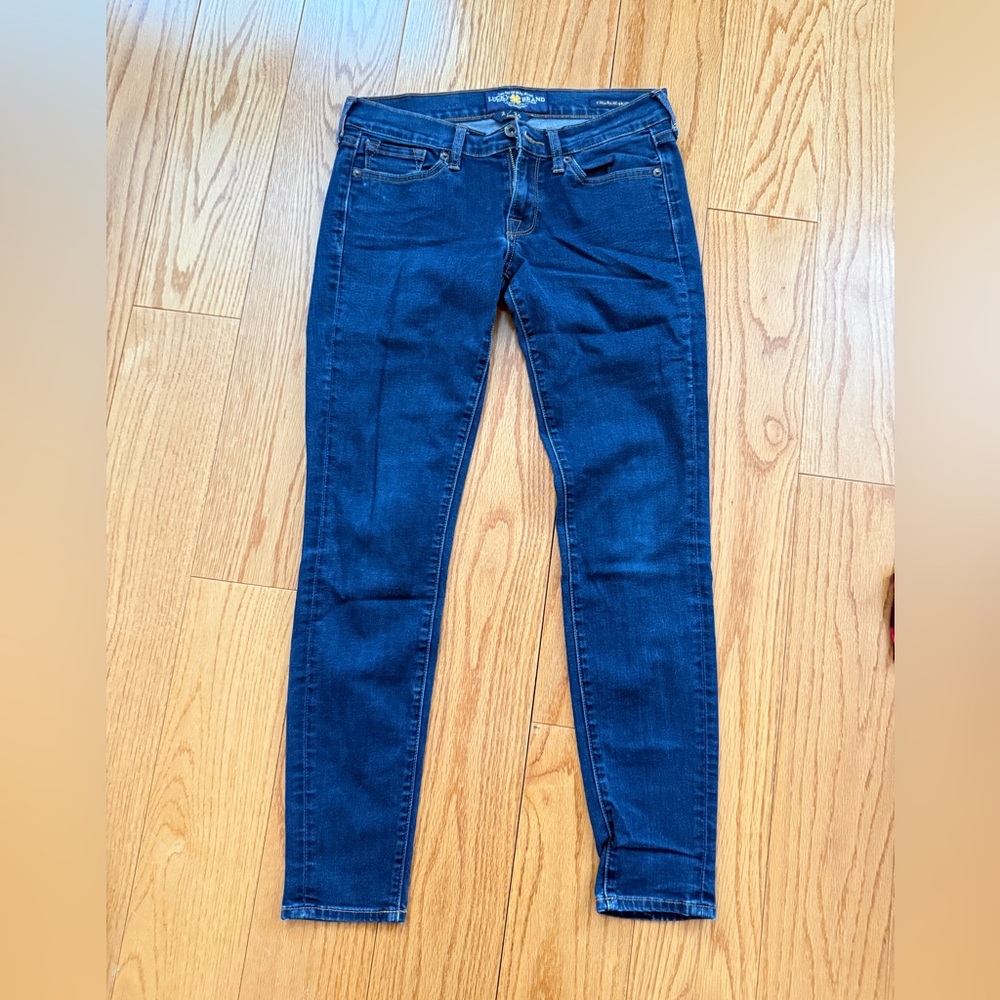 Lucky Brand “Charlie” Low-Rise Ankle Skinny Jeans – Size 2/26
